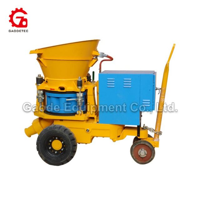 Gaodetec GZ-3 3m3/h dry mix shotcrete spraying machine